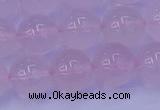 CRQ204 15.5 inches 12mm round Mozambique rose quartz beads