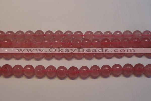 CRQ462 15.5 inche 8mm round AA grade Madagascar rose quartz beads