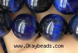 CTE2039 15.5 inches 12mm round blue tiger eye beads wholesale