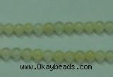 CTG05 15.5 inches 3mm round tiny yellow jade beads wholesale