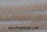 CTG258 15.5 inches 3mm round tiny peach stone beads wholesale