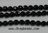 CTU1482 15.5 inches 6mm faceted round synthetic turquoise beads