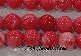 CTU2613 15.5 inches 10mm round synthetic turquoise beads