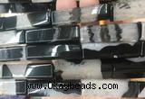 CUBS101 15 inches 12*40mm cuboid agate gemstone beads wholesale CUBS101 15 inches 12*40mm cuboid agate gemstone beads wholesale