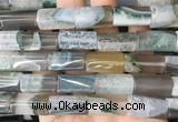 CUBS105 15 inches 10*20mm cuboid agate gemstone beads wholesale CUBS105 15 inches 10*20mm cuboid agate gemstone beads wholesale