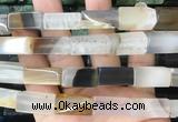 CUBS107 15 inches 10*20mm cuboid agate gemstone beads wholesale