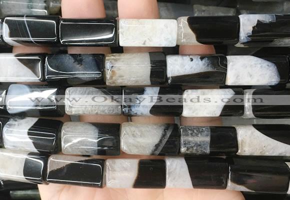 CUBS108 15 inches 10*20mm cuboid agate gemstone beads wholesale