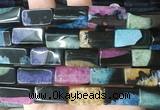 CUBS115 15 inches 10*20mm cuboid agate gemstone beads wholesale CUBS115 15 inches 10*20mm cuboid agate gemstone beads wholesale