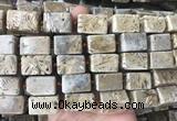 CUBS137 15 inches 14*22mm cuboid agate gemstone beads wholesale