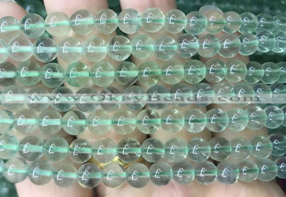 FLBS20 15 inches 6mm round green fluorite beads wholesale