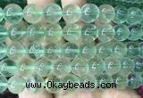 FLBS22 15 inches 10mm round green fluorite beads wholesale