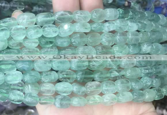 FLBS52 15 inches 6*8mm - 8*12mm nuggets fluorite beads wholesale