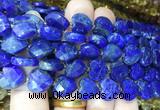 HGBS132 15 inches 12mm faceted heart Lapis lazuli beads wholesale