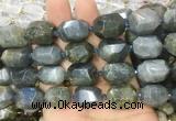 LBBS07 15 inches 13*18mm - 15*20mm faceted nuggets labradorite beads