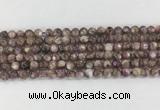 LPBS17 15 inches 6mm round natural purple Lepidolite beads wholesale