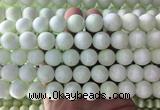 LSBS1008 15 inches 14mm round lemon turquoise gemstone beads wholesale