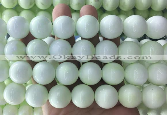 LSBS1010 15 inches 18mm round lemon turquoise gemstone beads wholesale