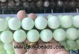 LSBS1012 15 inches 22mm round lemon turquoise gemstone beads wholesale