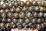 LSBS103 15 inches 16mm round bronzite gemstone beads wholesale