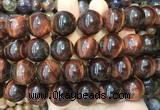 LSBS107 15 inches 18mm round red tiger eye gemstone beads wholesale