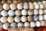 LSBS118 15 inches 18mm round agate gemstone beads wholesale