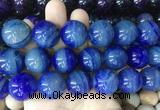 LSBS122 15 inches 20mm round agate gemstone beads wholesale