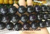 LSBS128 15 inches 20mm round agate gemstone beads wholesale