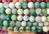 LSBS142 15 inches 16mm faceted round agate gemstone beads wholesale