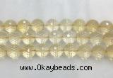 LSBS160 15 inches 18mm faceted round citrine gemstone beads wholesale LSBS160 15 inches 18mm faceted round citrine gemstone beads wholesale