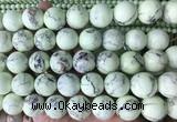 LSBS165 15 inches 18mm round Lemon turquoise beads wholesale