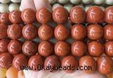 LSBS176 15 inches 18mm round red jasper gemstone beads wholesale