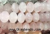 LSBS255 15 inches 20*28mm - 22*30mm rondelle rose quartz gemstone beads wholesale LSBS255 15 inches 20*28mm - 22*30mm rondelle rose quartz gemstone beads wholesale