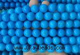 LSBS281 15 inches 14mm round dark blue howlite turquoise gemstone beads wholesale LSBS281 15 inches 14mm round dark blue howlite turquoise gemstone beads wholesale