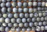 LSBS288 15 inches 14mm round blue coral gemstone beads wholesale LSBS288 15 inches 14mm round blue coral gemstone beads wholesale