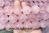 LSBS29 15 inches 20mm round rose quartz gemstone beads wholesale