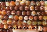 LSBS300 15 inches 14mm round banded agate gemstone beads wholesale LSBS300 15 inches 14mm round banded agate gemstone beads wholesale