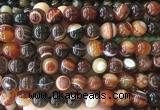 LSBS301 15 inches 14mm round banded agate gemstone beads wholesale