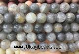 LSBS318 15 inches 18mm round cloudy quartz gemstone beads wholesale