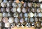 LSBS34 15 inches 16mm round botswana agate gemstone beads wholesale
