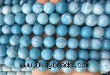 LSBS344 15 inches 14mm round blue sky stone beads wholesale