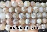 LSBS36 15 inches 15mm - 16mm round sakura agate gemstone beads wholesale