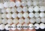LSBS40 15 inches 16mm round white moonstone gemstone beads wholesale