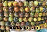 LSBS403 15 inches 14mm round colorful pietersite gemstone beads wholesale