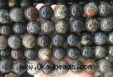 LSBS445 15 inches 18mm round chrysanthemum agate beads wholesale LSBS445 15 inches 18mm round chrysanthemum agate beads wholesale