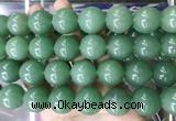 LSBS450 15 inches 20mm round green aventurine gemstone beads wholesale