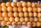 LSBS479 15 inches 16mm round candy jade gemstone beads wholesale