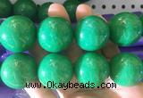 LSBS491 15 inches 35mm round candy jade gemstone beads wholesale LSBS491 15 inches 35mm round candy jade gemstone beads wholesale