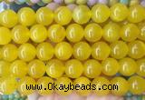 LSBS494 15 inches 16mm round candy jade gemstone beads wholesale