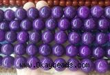 LSBS499 15 inches 16mm round candy jade gemstone beads wholesale