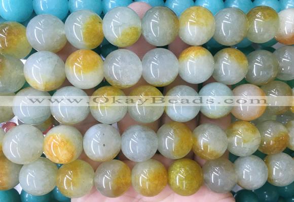 LSBS501 15 inches 16mm round candy jade gemstone beads wholesale